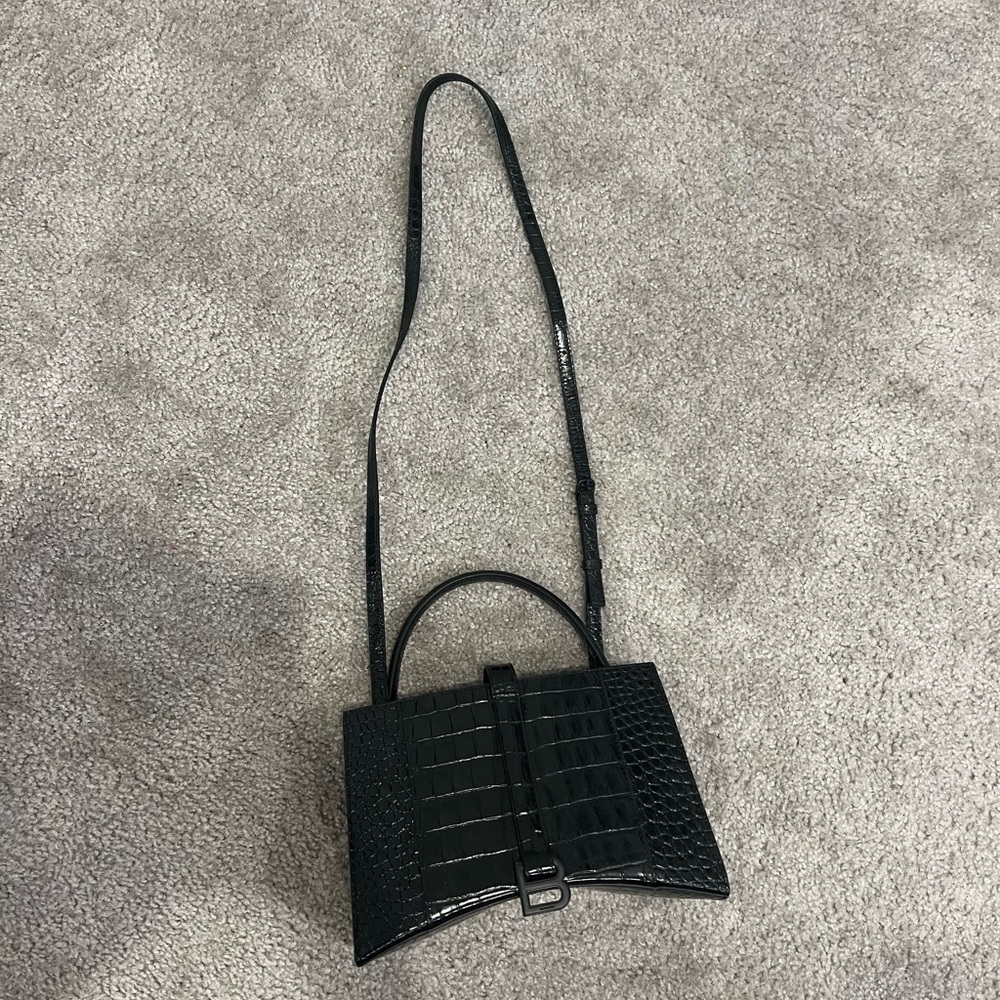 Balenciaga Hourglass Croc Bag - Picture 4 of 5